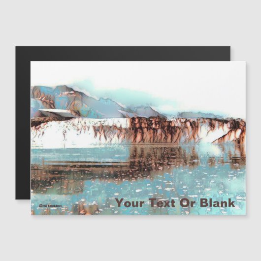 海氷河 マグネット招待状 (正面/裏面)