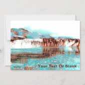 海氷河 マグネット招待状 (正面)