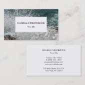 海泡の写真 名刺 (正面/裏面)