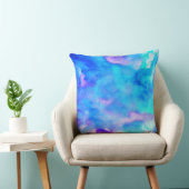 海泡水カラーレトロデザイン装飾用クッション クッション (椅子)