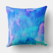 海泡水カラーレトロデザイン装飾用クッション クッション (裏面)