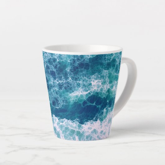 海泡 カフェラテマグ (右アングル)