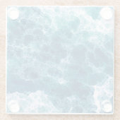 海泡 ガラスコースター (裏面)