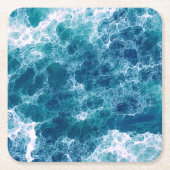 海泡 スクエアペーパーコースター (正面)