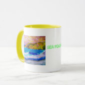 海泡 マグカップ (正面左)