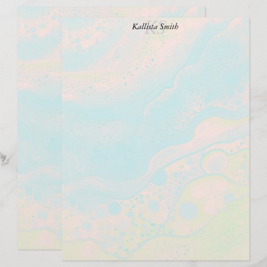 海泡 レターヘッド (正面/裏面)