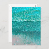 海波が砂に乗る シーズンポストカード (正面/裏面)