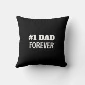 海波と岩の写真#1パパ青 クッション (裏面)