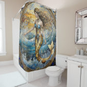 海波の人魚 シャワーカーテン (インサイチュ)