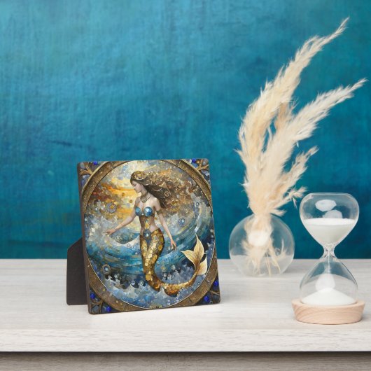 海波の人魚 フォトプラーク (インサイチュ)