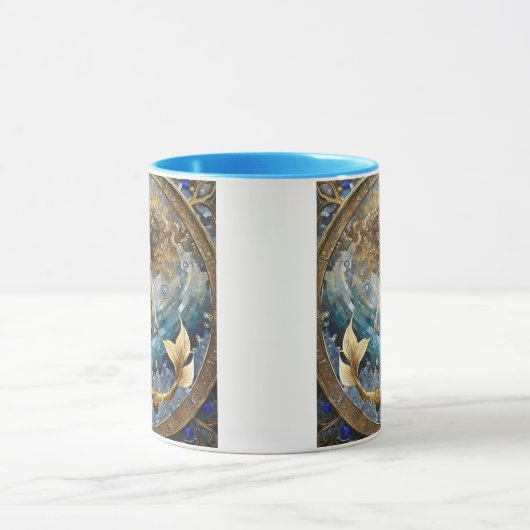 海波の人魚 マグカップ (中央)