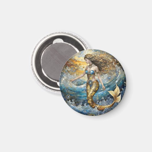 海波の人魚 マグネット (正面/裏面)