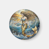 海波の人魚 マグネット (正面)