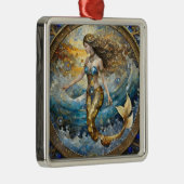 海波の人魚 メタルオーナメント (右)