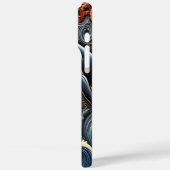 海波を泳ぐ鮮やかクジラ Case-Mate iPhoneケース (裏面 / 左)