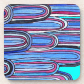 海波アクアブルー コースター (正面)