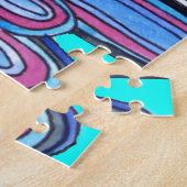 海波アクアブルー ジグソーパズル (側面)