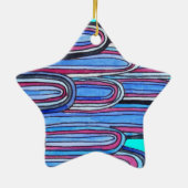 海波アクアブルー セラミックオーナメント (裏面)