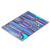 海波アクアブルー ノートブック (左側)