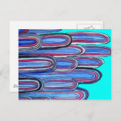 海波アクアブルー ポストカード (正面/裏面)