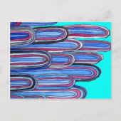 海波アクアブルー ポストカード (正面)