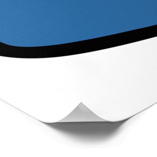 海波アートの漫画の航海の蒸気船 ポスター (角)