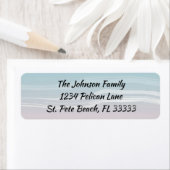 海波オンザサンディピンクショア差出人住所 ラベル (インサイチュ)