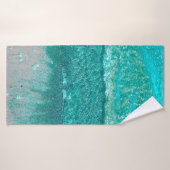 海波オン砂 バスタオル (バスタオル)