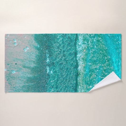 海波オン砂 バスタオル (バスタオル)