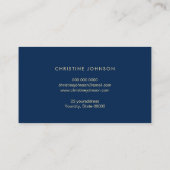 海波シーシェルロゴデザイン 名刺 (裏面)