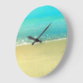 海波ビーチ壁時計 ラージ壁時計 (傾斜)