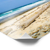 海波ビーチ流木,デコカリブのア フォトプリント (角)