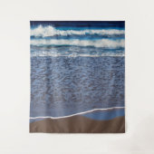 海波ビーチ海岸線 タペストリー (正面)