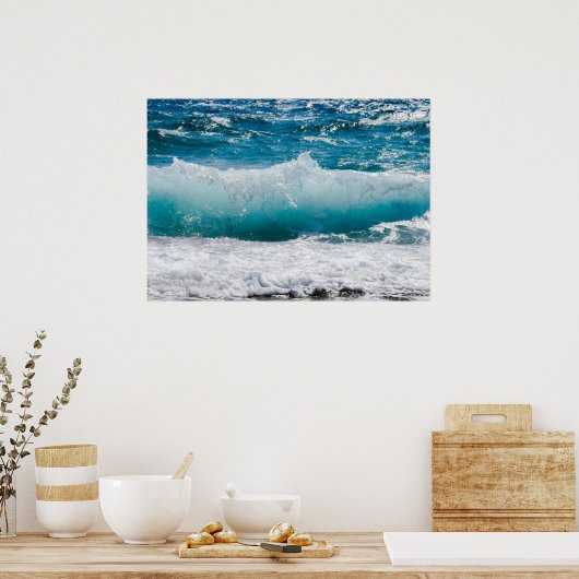 海波ポスター ポスター (キッチン)