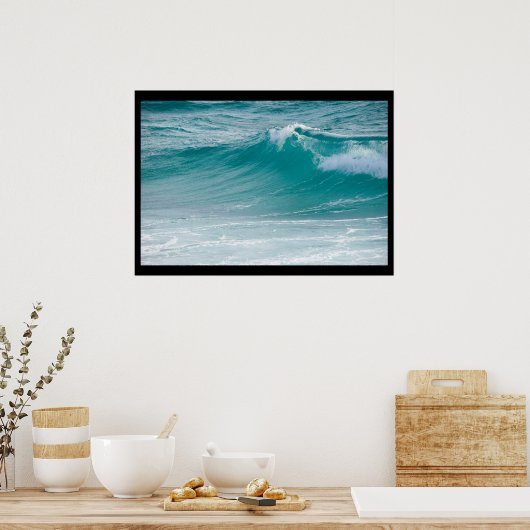 海波ポスター ポスター (キッチン)