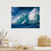 海波ポスター ポスター (キッチン)