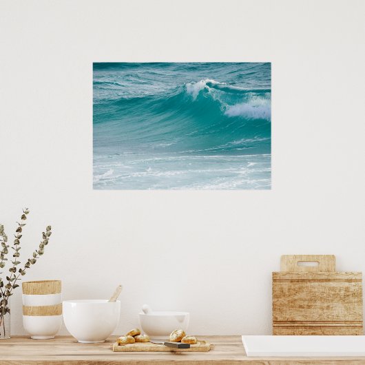 海波ポスター ポスター (キッチン)