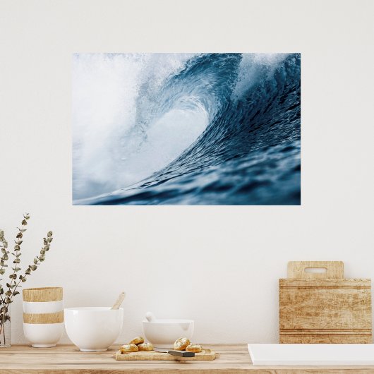 海波ポスター ポスター (キッチン)