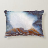 海波付き枕 アクセントクッション (正面)