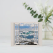 海波入潮はがき ポストカード (スタンド正面)