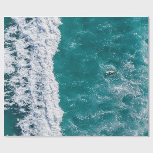 海波包み紙 ラッピングペーパー (フラット)