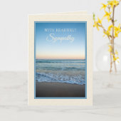 海波心に満ちた共感カード カード (黄色い花)