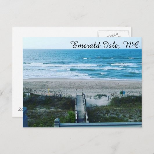 海波早朝はがき ポストカード (正面/裏面)