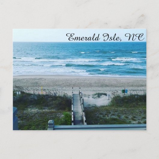 海波早朝はがき ポストカード (正面)