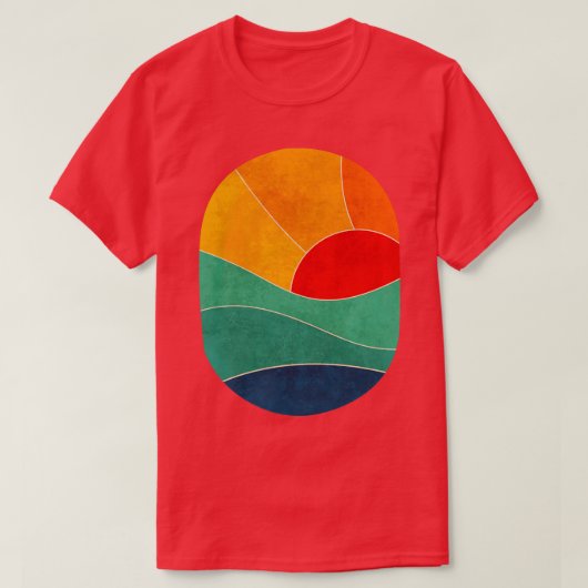 海波最小主義 Tシャツ (デザイン正面)