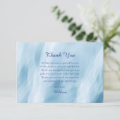 海波正教会の洗礼 サンキューカード (スタンド正面)