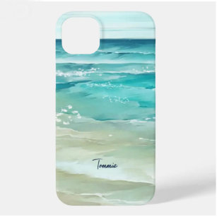 海波水彩熱帯海 Case-Mate iPhone 14 PLUSケース
