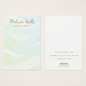 海波熱帯耳鳴り表示ホルダー (正面&裏面)