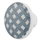 海波状キルト セラミックノブ (右)