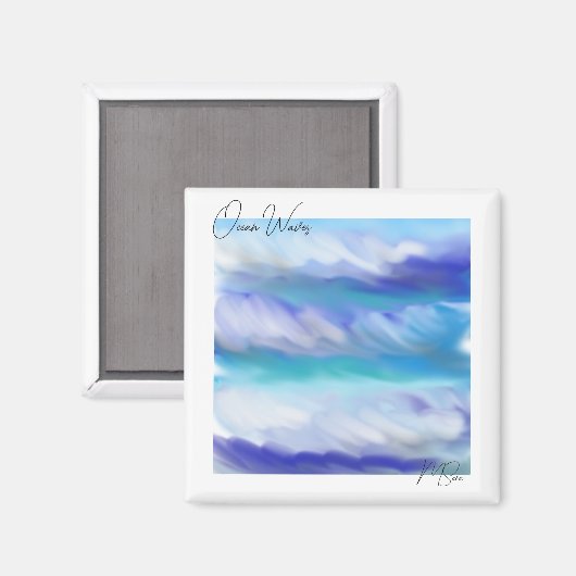 海波磁石 マグネット (正面/裏面)